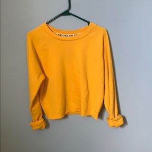 Pink vs crop sweatshirt